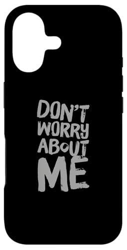 I'm Fine Quotes In Vintage Text Funny Don't Worry About Me �X�}�z�P�[�X iPhone 17 �p