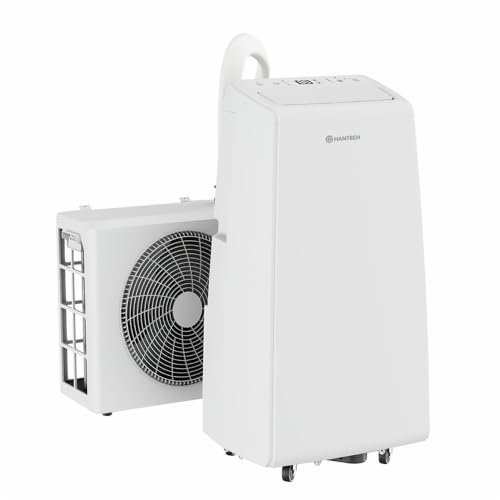 HANTECH Mobile Split Klimaanlage 12000 BTU für Räume bis 35m