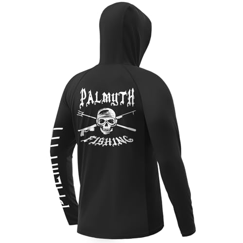 Image of Palmyth Fishing Shirts for Men Long Sleeve UPF 50+ Sun Protection Hoodie