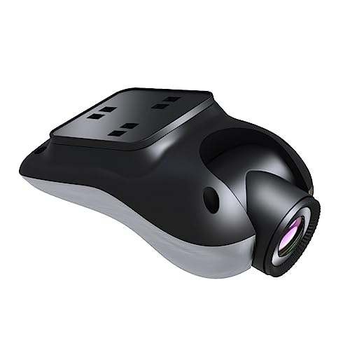 Vision nocturne dash cam DELURA résolution 1080P face au manque de visibilité la nuit
