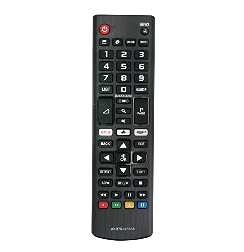 AULCMEET AKB75375608 AKB75095308 AKB75375611 Replaced Remote fit for LG 43UK6450PLC 43UK6470PLC 43UK65 43UK6500LLA 43UK6500MLA 43UK6500PLA 43UK6510PLB 43UK6550PLD 43UK67 43UK6710PLB