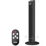 Senelux Tower Fan 36" Oscillating Fan with Remote Control- Quiet Cooling Fan with 3 Modes & 3 Speeds- for Bedroom, Home & Office