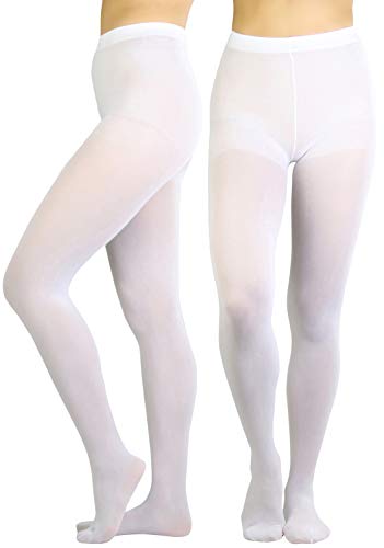 Image of ToBeInStyle Women's Nylon Solid Opaque Pantyhose Tights