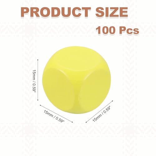 Des en bois vierges 15mm cubes bois non finis pour loisirs creatifs