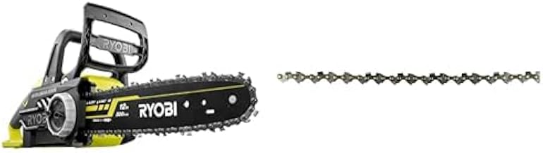 OCS1830 18 V 30 cm Bar ONE+ Cordless Brushless Chain Saw & RAC227 Chain Fits RCS36