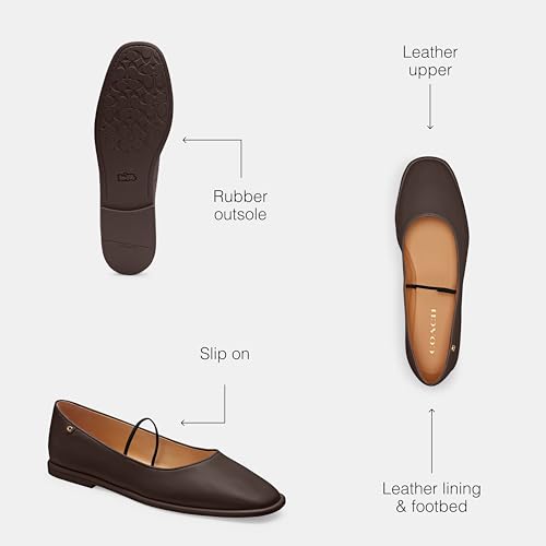 Coach Women's Emilia Mary Jane Flat4