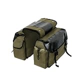 KXWDKJ Fahrradtasche mit 2 Seitentaschen für Pendler, Reisen, Outdoor, Radfahren...