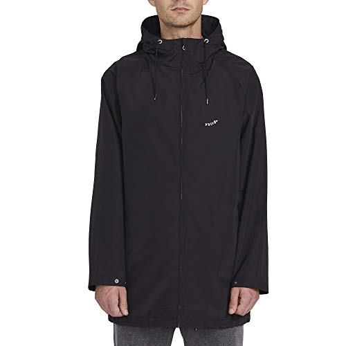 Volcom Men's Volrainer Parka Jacket Black