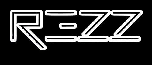 EDM DJ Logo Rezz MKR Decal Vinyl Sticker |Cars Trucks Walls Laptop|White|7.5 x 2.25 in|MKR1019