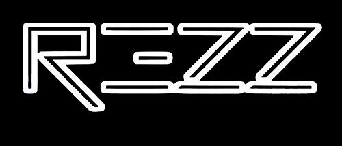 EDM DJ Logo Rezz MKR Decal Vinyl Sticker |Cars Trucks Vans Walls Laptop|White|7.5 x 2.25 in|MKR1019