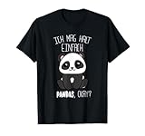 panda shirt amazon Klassisch geschnitten, doppelt genähter Saum.