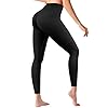 Oielai Leggings voor dames, hoge taille, zachte push-up leggings, yoga, lange leggings, slim sportlegging met binnenzak