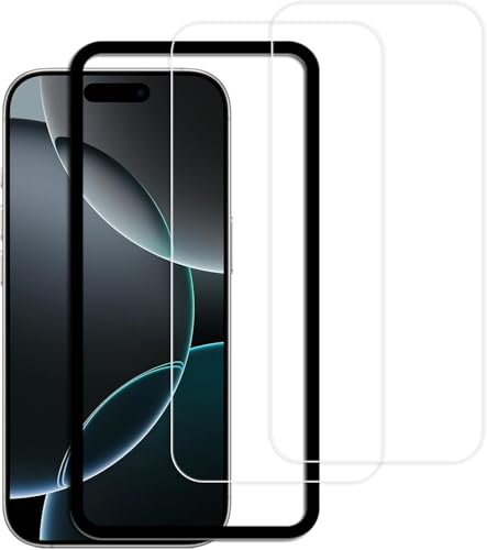 KPNS 対応iPhone16 Pro Max 用ガラスフィルム【2枚入り+ガイド枠付き】アイフォン 16 Pro Max ガラスフィルム 国産硝子素材製 全面保護 強化ガラス アイホン16 pro max 保護 アイフォン16プロマックス フィルム アイ