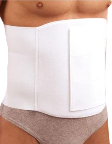 Truncuflex Postoperativer Stützverband 3-band. weiß Gr. 3, Hüft- und Rumpfbandagen, Bruchbandagen