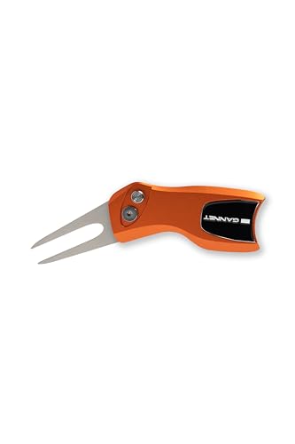 Outil de réparation Gannet orange compact et robuste pour repère de golf - 3