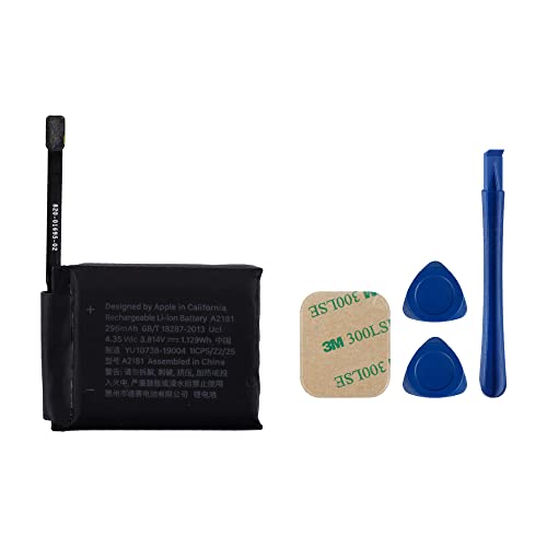 SWARK New Rechargeable Battery A2181 Compatible with Apple Watch Series 5 44mm& Apple Watch SE 44mm Model A2093 A2095 A2157 / SE 44mm (GPS+Cellular/GPS) with tools