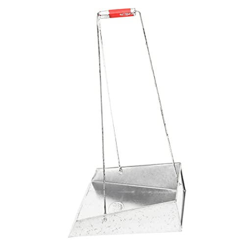 GARVALON 家用手提式鉄製ゴミちりとり 小型耐久性キッチン清掃用品 狭所ゴミ収便利設計 持ちやすいハンドル付き実用シャベル