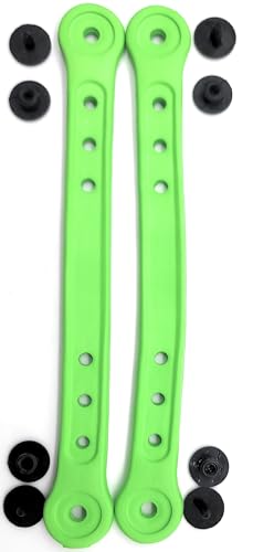 Snappy Shoe Rivets �q���p�T�C�Y�����p�X�g���b�v �N���R�N���b�O�p �`���[���z���_�[�ƃ{�[�i�X���x�b�g�t��, 73/4 neon green, EVA, ��΂Ȃ�