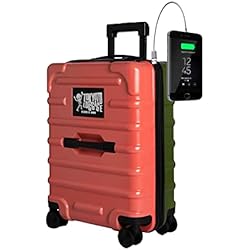 Talento Maletas Cabina TOKYOTO - Maleta de Cabina Infantil Juvenil Niños Equipaje de Mano, 55x40x20 cm | Trolley de Viaje Ryanair, Easyjet | Maleta de Viaje Rígida Divertida Beige Azul