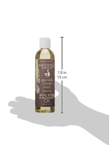 Miniatura 2 de SOOTHING TOUCH Cedar Sage Aceite de Baño y Corporal, 8 FZ