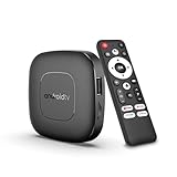 Android 14.0 TV Box,TV Box with 2GB RAM 16GB ROM RK3518 Quad Core Cortex A53 Mali-450 MP2 GPU,Smart Tv Box Support 8K and 2.4G/5.8G dual-band Wifi,Bluetooth 5.4,HD2.0 USB3.0