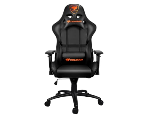 COUGAR ゲーミングチェア Amazon.co.jp: COUGAR ゲーミングチェア ARMOR Black オフィス