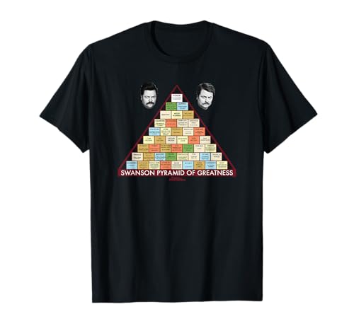 Parks & Recreation Swanson Pyramid of Greatness T-Shirt