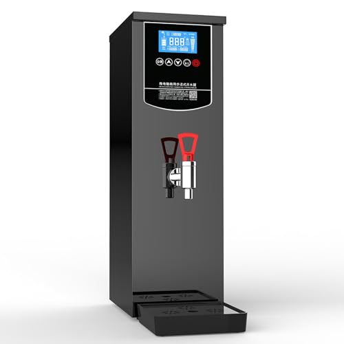 Caldera De Agua Caliente Potable, Caldera Comercial De 50 Litros, Control Automático De Temperatura, Grifo Antigoteo, Pantalla LCD Inteligente, Con Manguera De Entrada Especial, Para Servicios De Rest