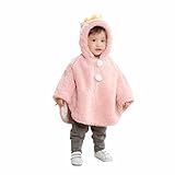 Baby's Car Seat Poncho Cute Toddler Hooded Poncho Cloak Coat Cape Coat Snowsuit Warm Ponchos Shawl Ponchos 0-3Years