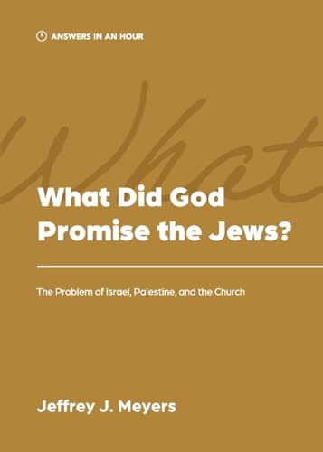 What Did God Promise the Jews?: The Problem of Israel,