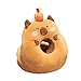 Yajuyi Portable Capybara Stuffed Doll for Napping on, Squint Eyes