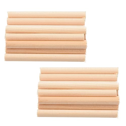 Feeuid 20 Piezas Columna de Violín Acústico Poste de Sonido de Abeto Poste de Sonido 70mm para Violín 4/4 Y 3/4