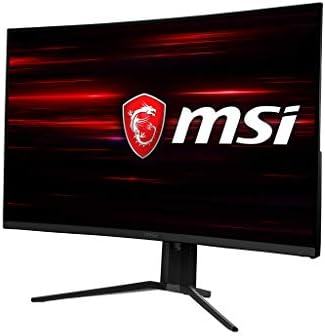 MSI Optix MAG322CQR Monitor Gaming 31.5" Curvo, Display 16:9 WQHD (2560 x 1440), Frequenza 165Hz, Tempo di risposta 1ms, Pannello VA, Curvatura 1500R, AMD Freesync, Mystic Light RGB, Gaming OSD APP