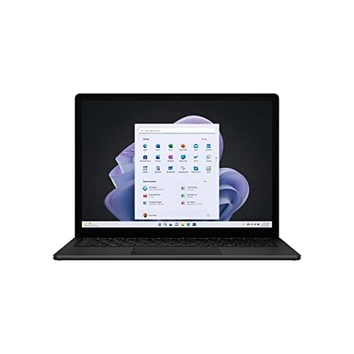 Microsoft Surface Laptop 5 13.5" Touchscreen Notebook - 2256 x 1504 - Intel Core i7 12th Gen i7-1265U - Intel Evo Platform - 32 GB Total RAM - 1 TB SSD - Matte Black