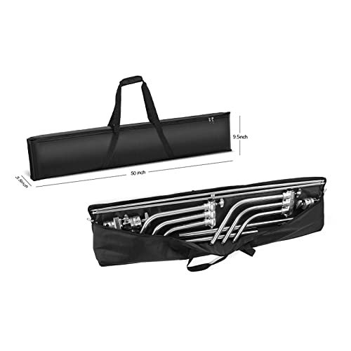 Soonpho Heavy Duty Tripod Carrying Case, 127Cm/50 Nylon Storage Bag With Strap For Photography Studio Flash Light Stands, Umbrella Softbox, Boom Stand, Scopes Tripods And Monopod #TOP4