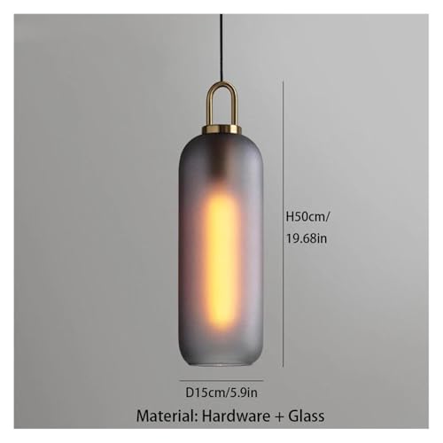 Lustre pour chambre coucher moderne gris et chaleureux
