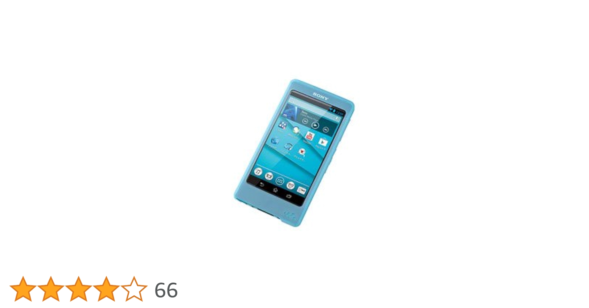 Amazon.co.jp: SONY NW-F880シリーズ専用 シリコンケース ブルー