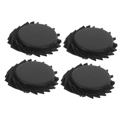 PartyKindom 4 Sets Regenschirmzubehör Regenschirm Ersatzspitzenabdeckungen Aus Silbernem Regenschirmschirm Für Regenkappen Große Regenschirmspitze Abdeckung Regenschirmende Transparenter