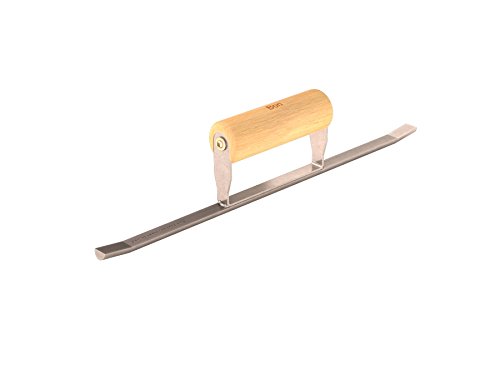 Bon 11-332 14-Inch by 1/2-Inch Half Round Sledrunner with Wood Handle