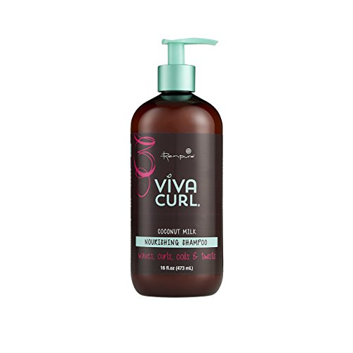 Viva Curls Whipped Coconut Milk Nourishing Shampoo, 16 Ounce