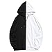 RYTEJFES Herren Hoodie Sweatshirt Langarm Kapuzenpullover Pullover Kapuzenansatz Tasche Gerippte Ärmel und Abschlussbündchen Pulli mit Kapuze Sweatjacke Casual Streetwear Basic Style