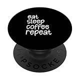 Photo Gallery eat sleep coffee repeat regali per gli amanti della caffeina del caffè popsockets popgrip adesivo Photo Gallery eat sleep coffee repeat regali per gli amanti della caffeina del caffè popsockets popgrip adesivo