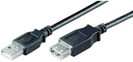 Goobay USB 2.0 Hi-Speed Extension Cable, 3 Meter Length, Black