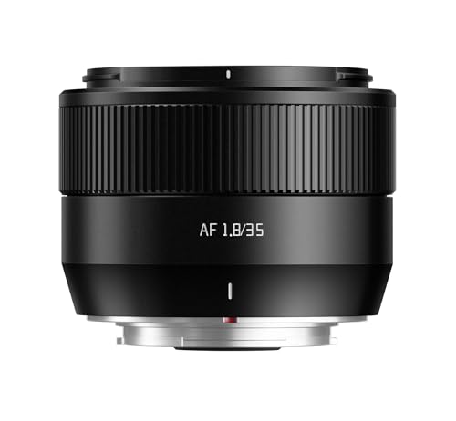TTArtisan 35mm F1.8 II Metal Bodied Auto Focus AF Lens Compatible with FujiFilm FX Mount - Black
