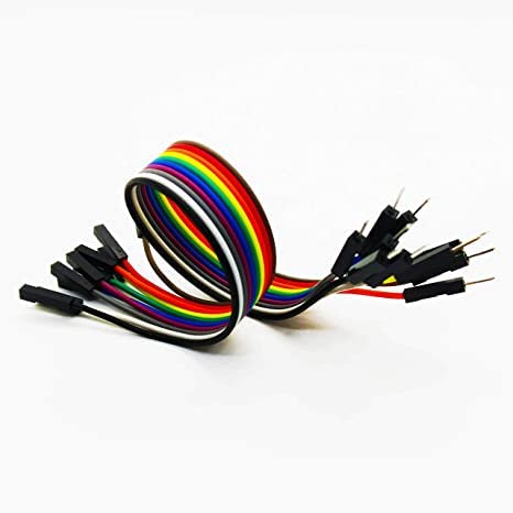 Male-to-Female Jumper Wire (20 cm, Pack of 20)