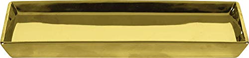 Mensola portaoggetti in Porcellana 5065125885 Gold Gold da bagno oro