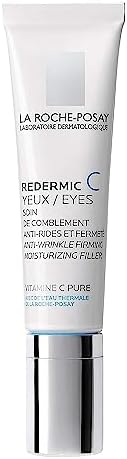 La Roche-Posay Eye Cream, Redermic C Anti Aging Eye Cream with Pure Vitamin C & Hyaluronic Acid, Firming & Brightening, Suitable for Sensitie Skin, 15ml