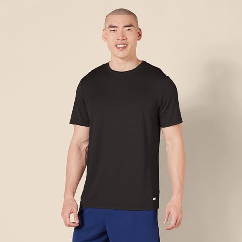 Image of Amazon Essentials Men's Moisture Wicking Breathable Active Performance Tech Gym T-Shirts, Pack of 2