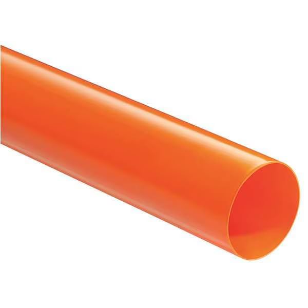 Shrink Tubing, 4.0in ID, Orange, 5ft, Mfr: 30-VG-4000O-G2-A