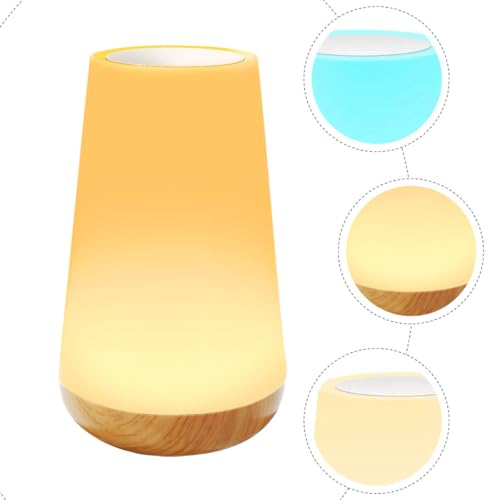 Lámpara táctil colorida para mesa de noche pequeña miniatura 3